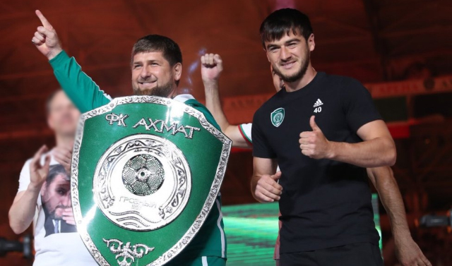 Рамзан Кадыров поздравил с днём рождения капитана и защитника ФК «Ахмат» Ризвана Уциева
