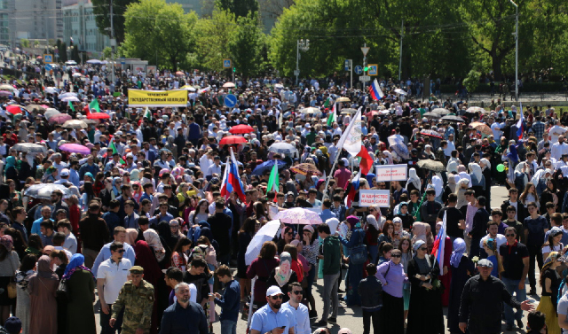 В Чечне отметили День международной солидарности трудящихся