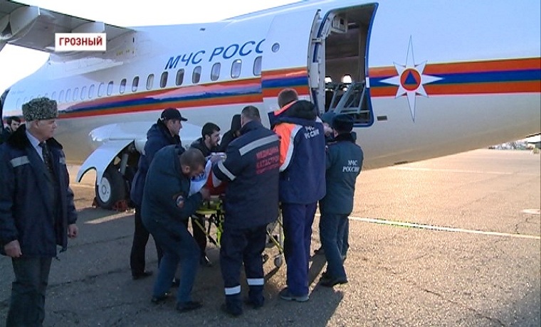 Спецборт МЧС России эвакуировал тяжелобольную пациентку из Грозного в Нижний Новгород
