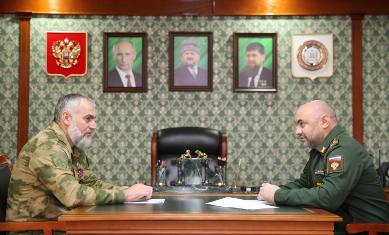 Вопросы сотрудничества Росгвардии по ЧР с военной прокуратурой обсудили в Грозном