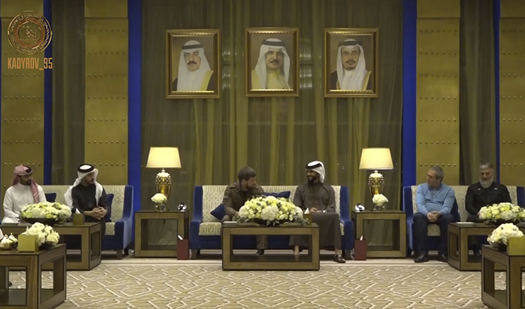 Принц Королевства Бахрейн дал дружеский обед в честь Главы Чеченской Республики