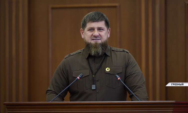 Рамзан Кадыров принял участие в первом заседании Парламента Чеченской Республики пятого созыва