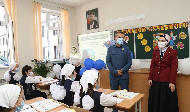 В школах Чеченской Республики прошел открытый урок здоровья 