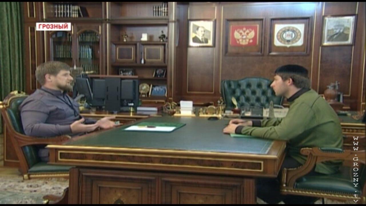 Р. Кадыров обсудил с А. Эдельгериевым вопросы социально-экономического развития региона