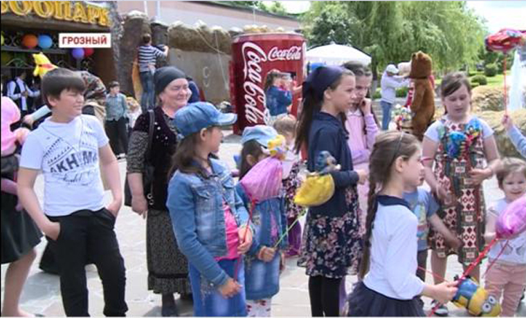 Настоящий праздник устроил Фонд имени Кадырова для детей из многодетных  семей
