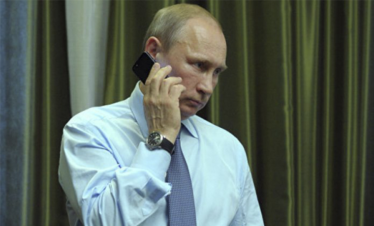 Владимир Путин провёл телефонные переговоры с Ангелой Меркель