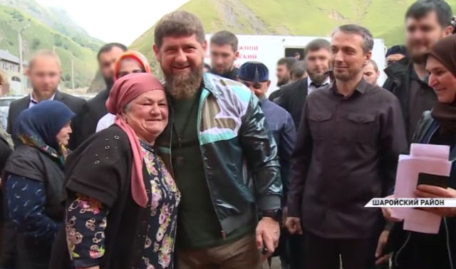 Рамзан Кадыров посетил село Кенхи