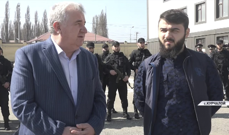 Хамзат Кадыров совершил первую инспекцию в Курчалоевском районе 