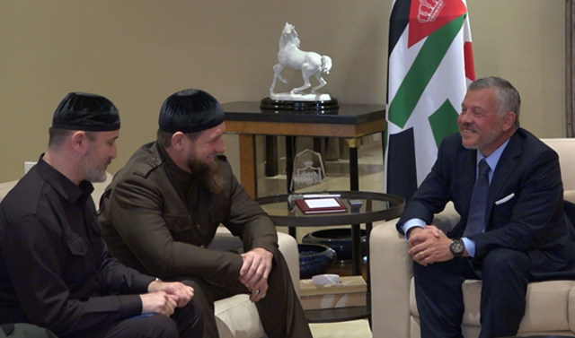 Рамзан Кадыров провел встречу с королем Иордании 