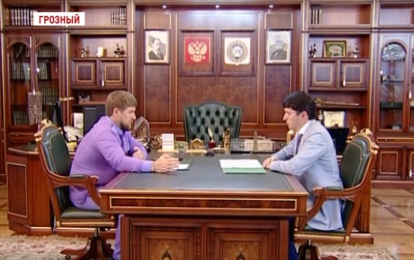 Р. Кадыров обсудил с вице-премьером Х. Хакимовым вопросы привлечения в регион инвестиций