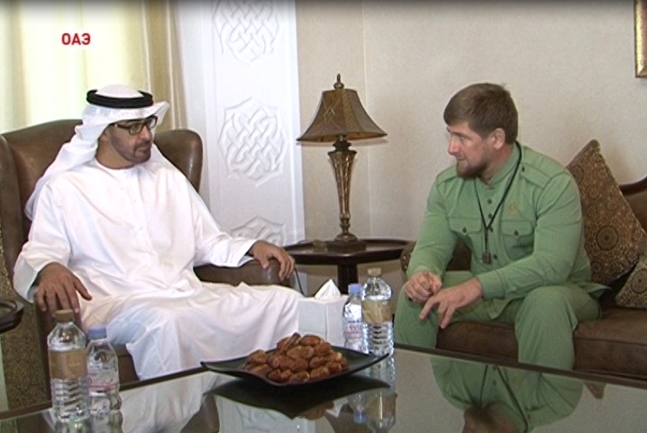 Р. Кадыров встретился с наследным принцем Абу-Даби шейхом Мухаммедом бен Заида Аль-Нахайян