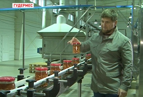 Р. Кадыров проинспектировал объект пищевой промышленности