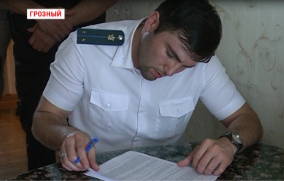 В Грозном прошла акция УФССП по взысканию задолженности с граждан