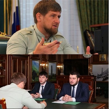 Рамзан Кадыров провел встречу с министром по организации взаимодействия Правительства с гражданским обществом Арби Тамаевым